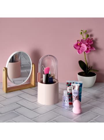 The Concept Factory Cosmeticaorganizer lichtroze - (H)22,4 x Ø 10,4 cm