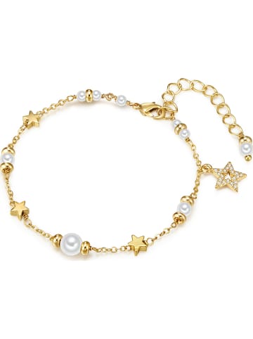 Yamato Pearls Vergold. Armkette mit Perlen