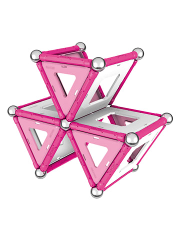 Geomag 68-częściowy zestaw magnetyczny "Pink"- 3+