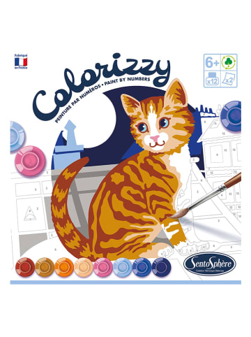 SentoSphere Tekenset "Colorizzy Kat" - vanaf 8 jaar