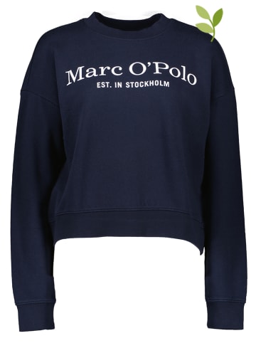 Marc O'Polo Bluza w kolorze granatowym
