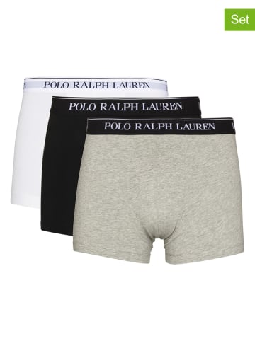 POLO RALPH LAUREN 3-delige set: boxershorts grijs/zwart/wit