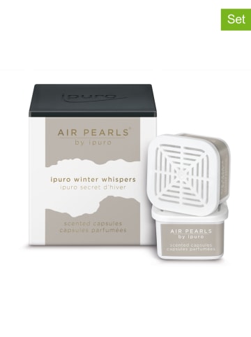 ipuro 2-delige set: geurcapsules "Air Pearls - Winter Whispers" - 2x 5,75 g