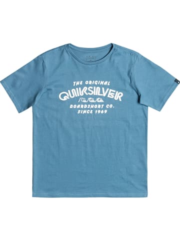 Quiksilver Koszulka "Wilder Mile" w kolorze niebieskim