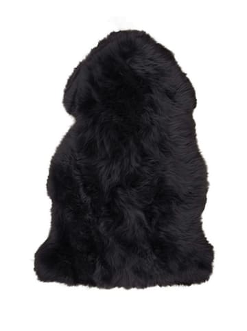 House Nordic Hochflor-Teppich in Schwarz
