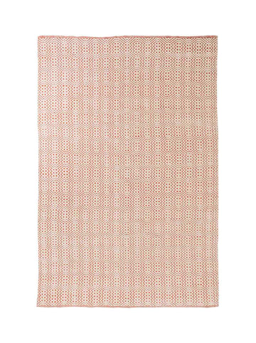 House Nordic Outdoor-Teppich in Dunkelkoralle - (L)200 x (B)140 cm