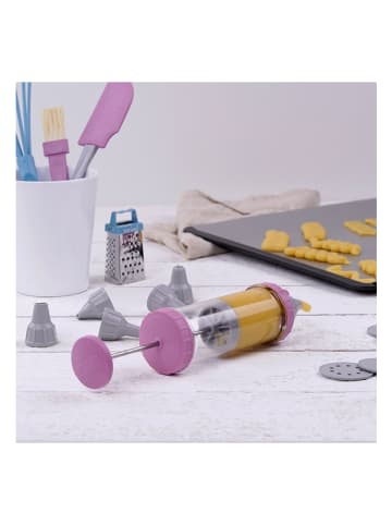 Zenker Strzykawka w kolorze jasnoróżowym do dekorowania - dł. 18 cm