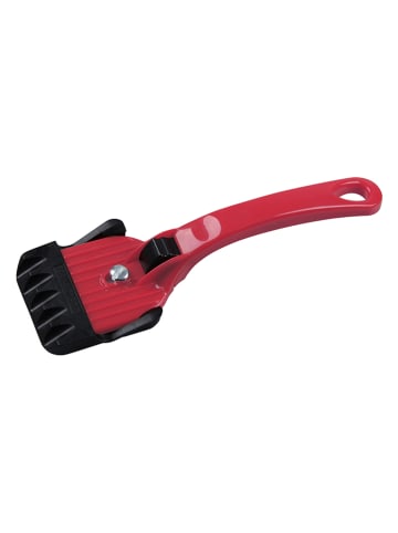 Fackelmann Reinigungsschaber "Clean Devil" in Rot - (L)18 x (B)6 cm