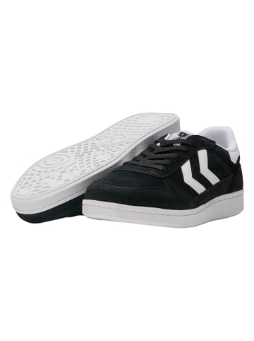 Hummel Leder-Sneakers "Victory" in Schwarz