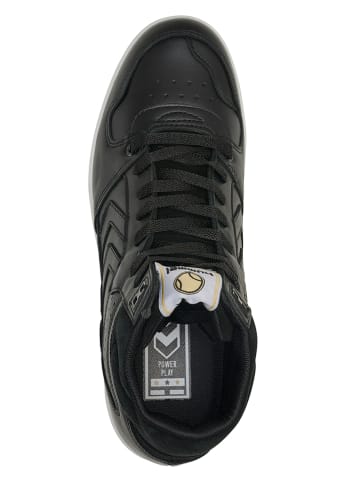 Hummel Skórzane sneakersy "Power Play" w kolorze czarnym