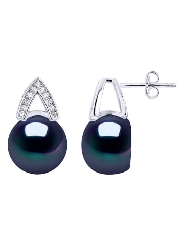 Pearl Addict Silber-Ohrstecker mit Perlen