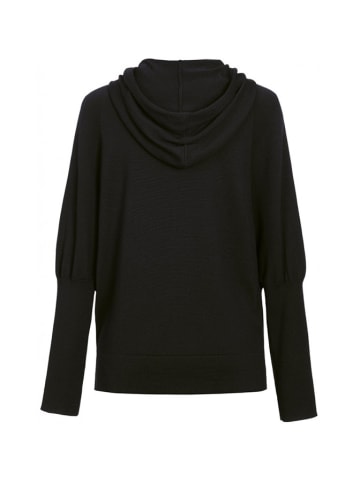 HEXELINE Wełniany sweter w kolorze czarnym