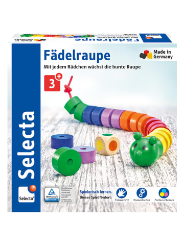 Selecta Fädelspiel "Fädelraupe" - ab 3 Jahren