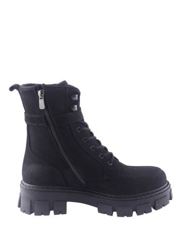 D.Moro Leren boots zwart