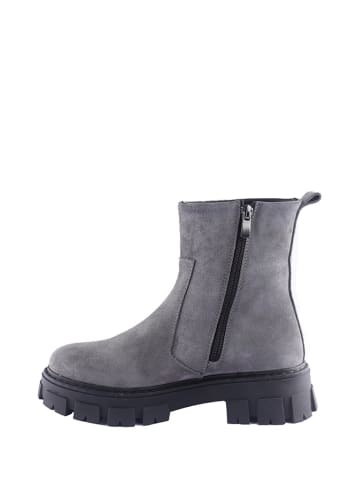 D.Moro Leren boots grijs