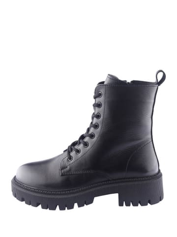 D.Moro Leren boots zwart