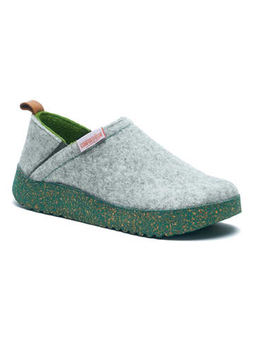 Comfortfusse Hausschuhe in Mint