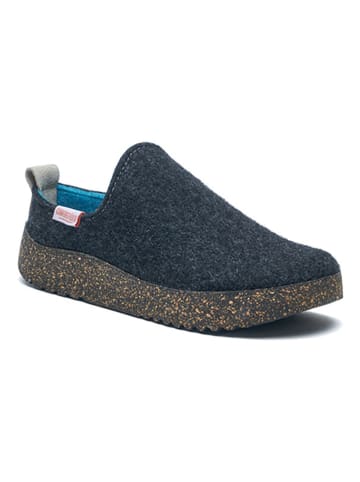 Comfortfusse Kapcie w kolorze granatowym