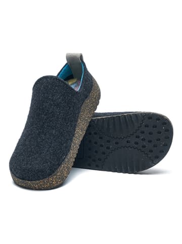 Comfortfusse Kapcie w kolorze granatowym