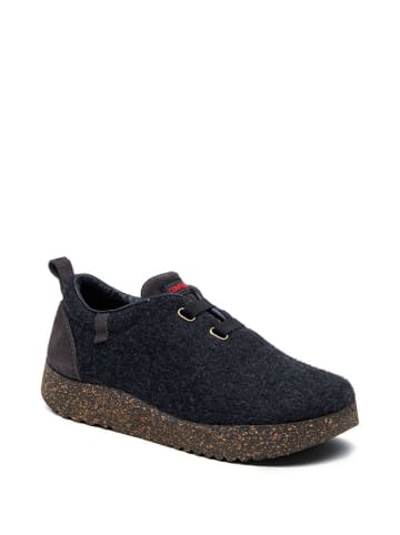 Comfortfusse Wollen sneakers zwart