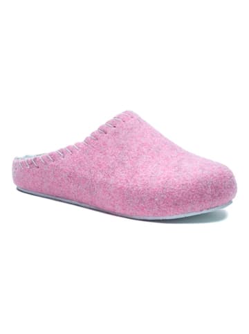 Comfortfusse Kapcie w kolorze jasnoróżowym