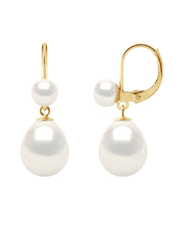 Pearl Addict Gold-Ohrringe mit Perlen