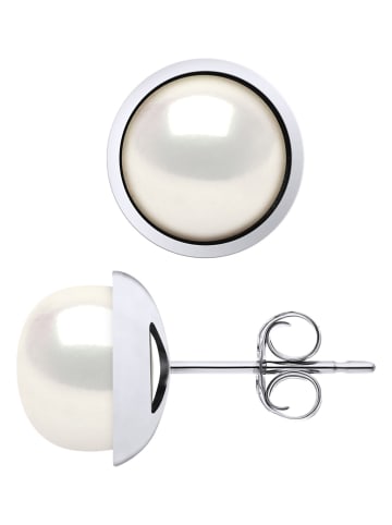 Pearl Addict Weißgold-Ohrstecker mit Perlen