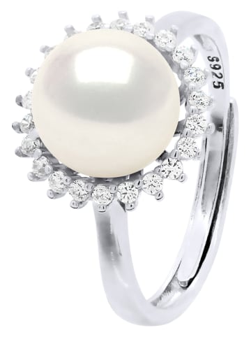 Pearline Zilveren ring met parel