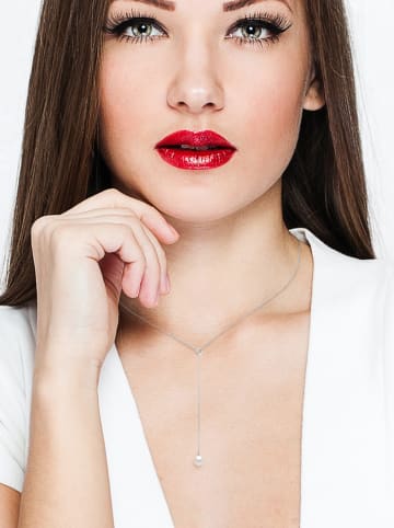 Pearl Addict Witgouden ketting met parel - (L)42 cm