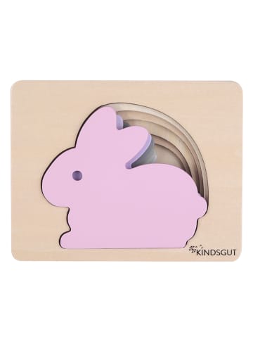 Kindsgut  5tlg. Puzzle "Hase" - ab 2 Jahren
