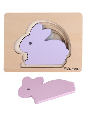 Kindsgut  5tlg. Puzzle "Hase" - ab 2 Jahren