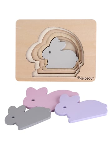 Kindsgut  5tlg. Puzzle "Hase" - ab 2 Jahren