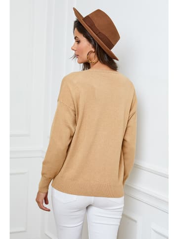 So Cachemire Vest "Gino" beige