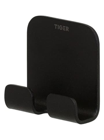 Tiger Handdoekhouder "Colar" zwart - (B)5 x (H)4,9 x (D)2 cm