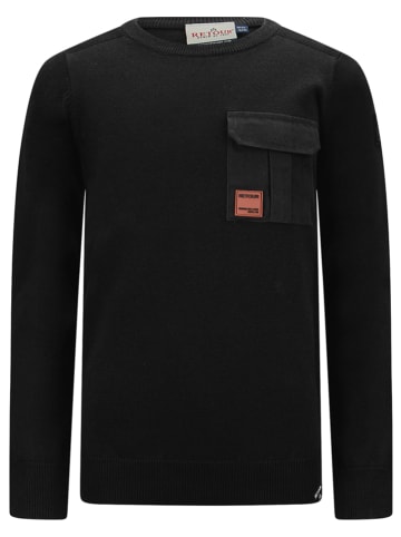 Retour Sweter "Firello" w kolorze czarnym