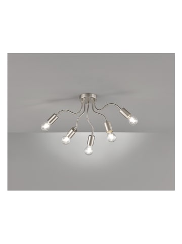 FH Lighting Lampa sufitowa "Bree" w kolorze srebrnym - Ø 60 cm