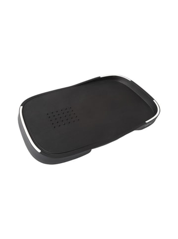 Vialli Design Dubbelzijdige snijplank zwart - (L)39 x (B)24,5 cm