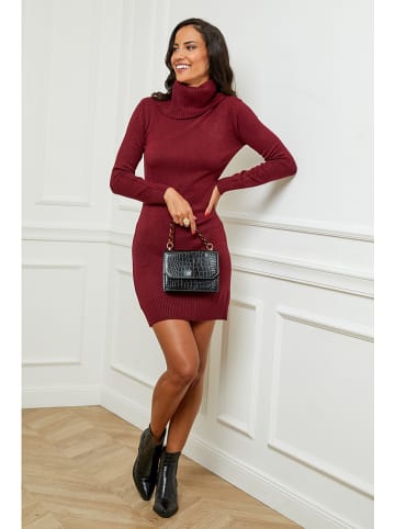 L'armoire de Suzette Sukienka dzianinowa w kolorze czerwonym