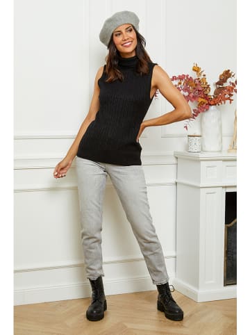 Soft Cashmere Spencer zwart