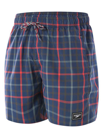 Speedo Zwemshorts "Check Leisure" donkerblauw