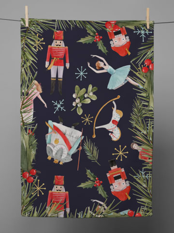 Tierra Bella Ściereczka "Christmas Fairy Tale" ze wzorem do naczyń - 70 x 50 cm
