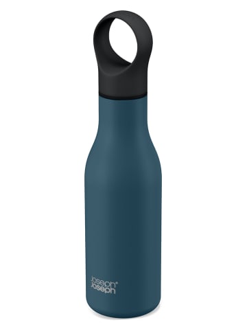 JosephJoseph Drinkfles "Loop" donkerblauw - 500 ml
