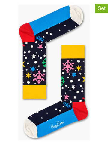 Happy Socks 2-delige set: sokken "Twinkle Twinkle" meerkleurig