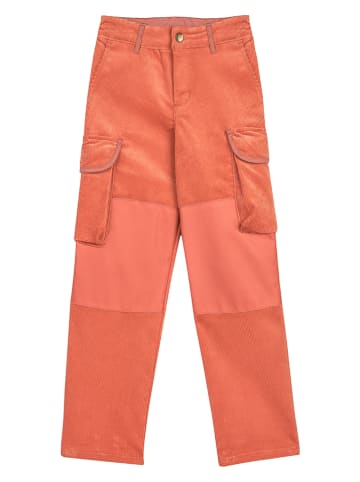 Finkid Spodnie funkcyjne "Kelkka" w kolorze pomarańczowym