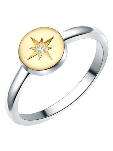Tess Diamonds Srebrny pierścionek z diamentem