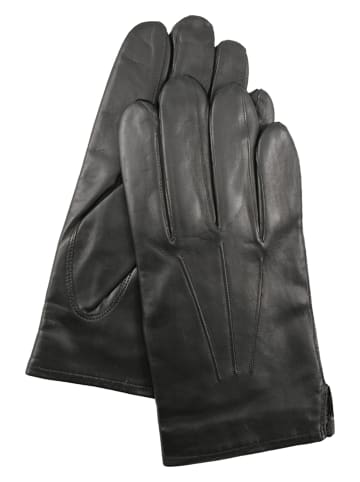 Gretchen Leder-Handschuhe "Arvid" in Schwarz