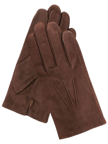 Gretchen Leder-Handschuhe "Lorin" in Braun