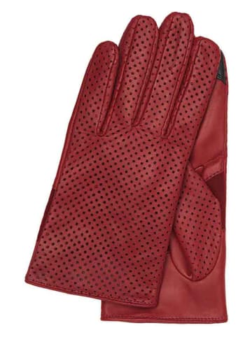 Gretchen Skórzane rękawiczki "Klea" w kolorze czerwonym