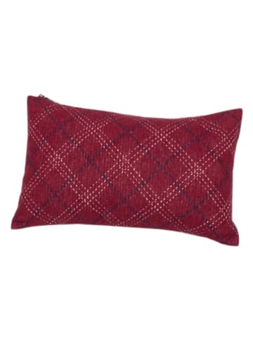 David Fussenegger Kissenhülle "Silvretta - Karo" in Rot