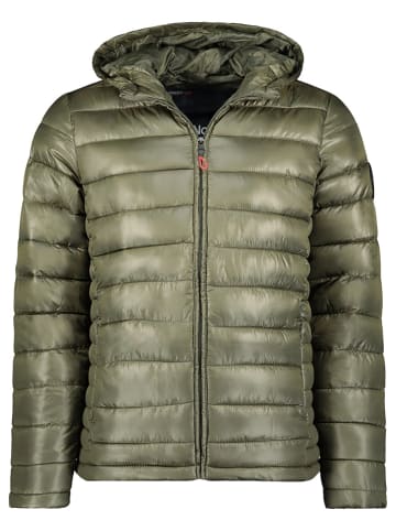 Geographical Norway Kurtka pikowana "Calender" w kolorze khaki